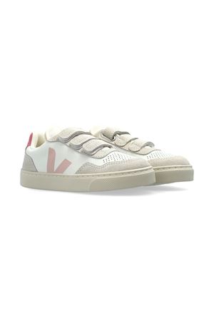 sneakers in pelle bianco VEJA KIDS | SX2020636CWHITEPETALE